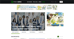 Desktop Screenshot of minhaserie.com.br